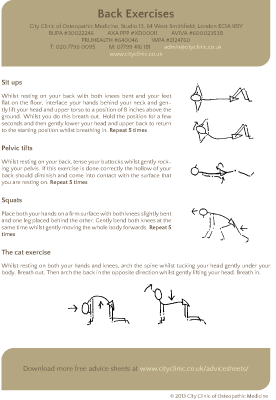 Back exercises